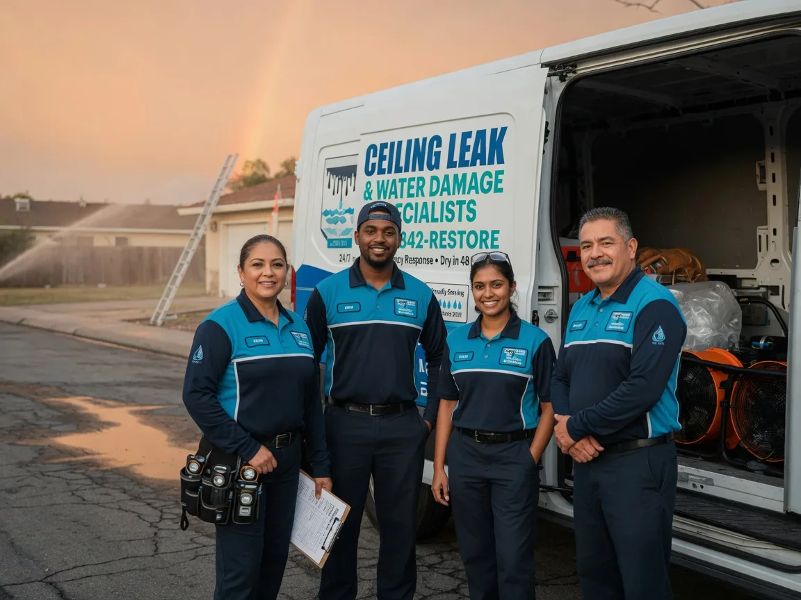 Ceiling Leak Cleanup company in Crump, TN